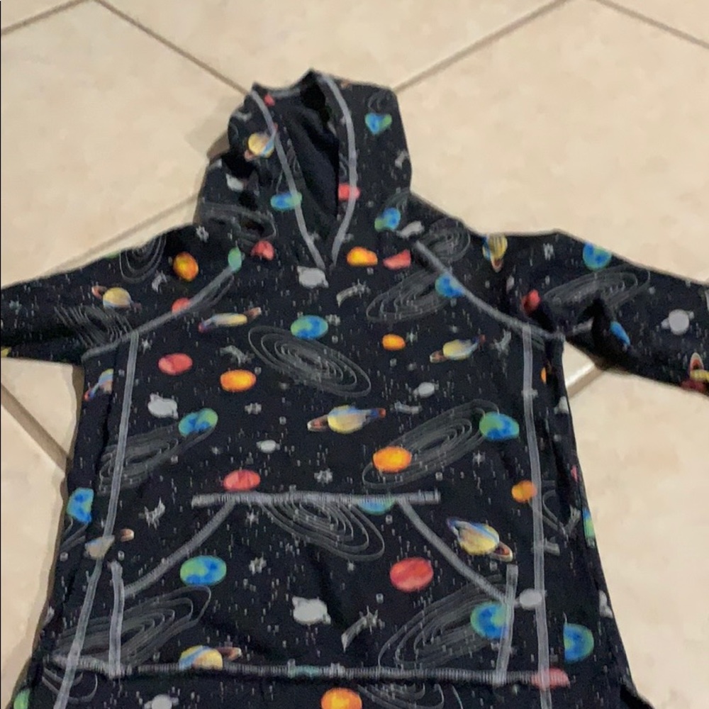Planetary system unisex hoodie